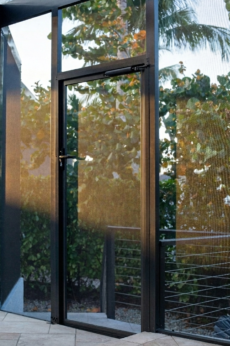 Lanai screen repair in Estero.